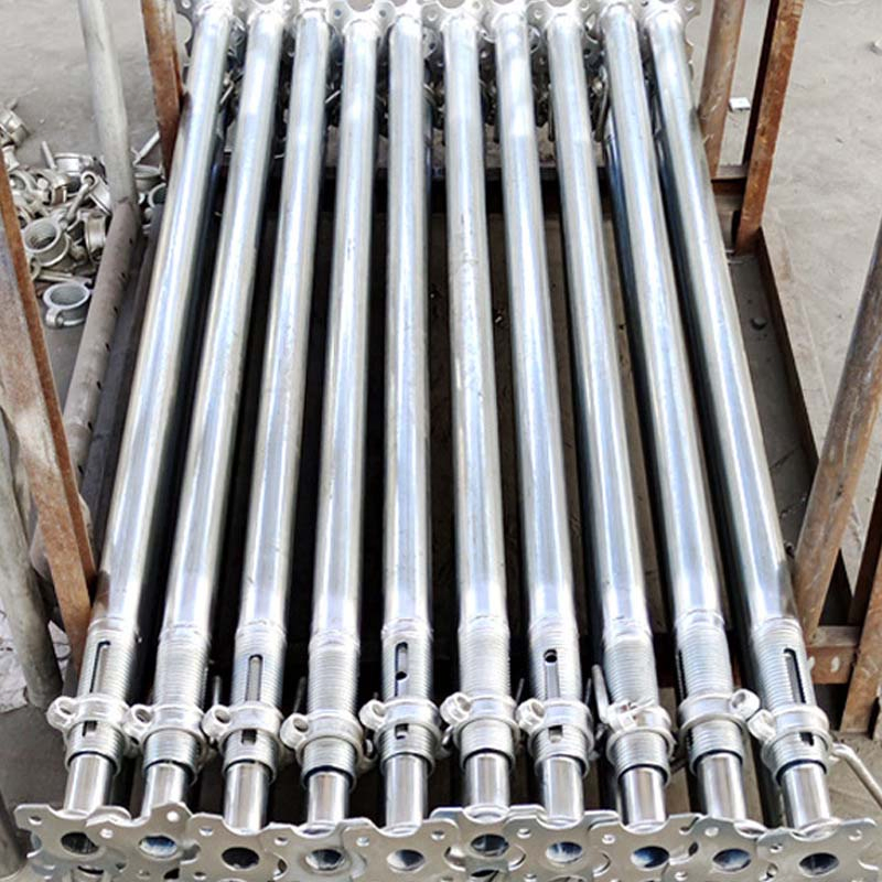 Heavy Duty Powder Coated Middle East Steel Prop with Flower Base Plate