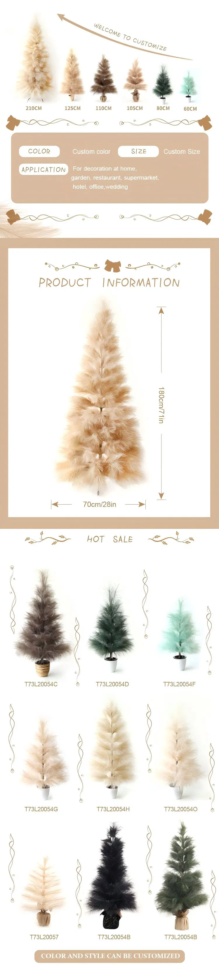 Pampas Tree Detail 1