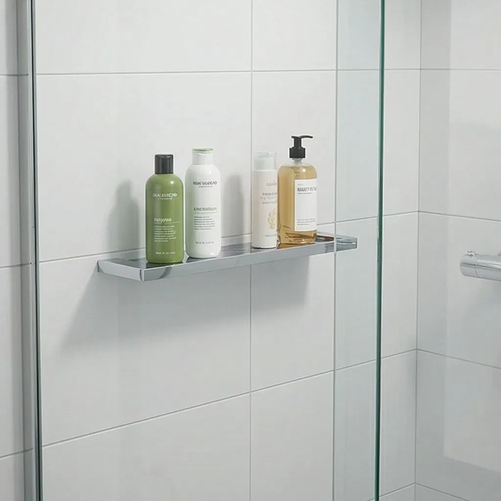 Luxury Rose Gold Hotel Bathroom Towel Rack Set Stainless Steel 304 Modern Towel Rack