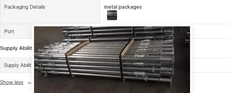 Steel Prop Components