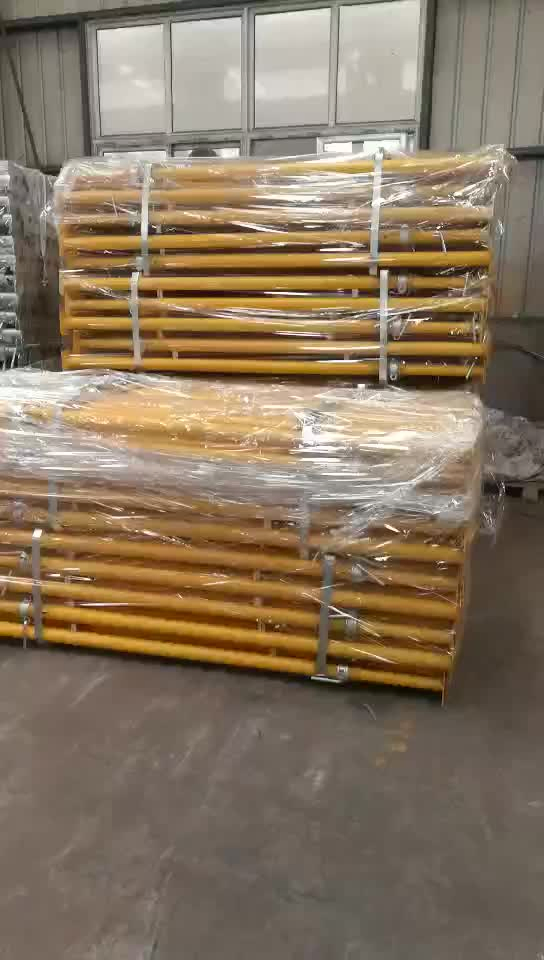 Heavy-Duty Steel Props with Square Flower Plate for Scaffolding