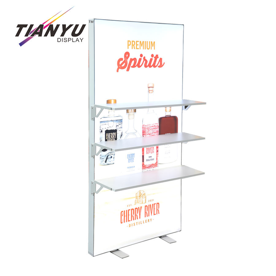 Bright Illuminated LED Sign Light Box for Trade Show Displays