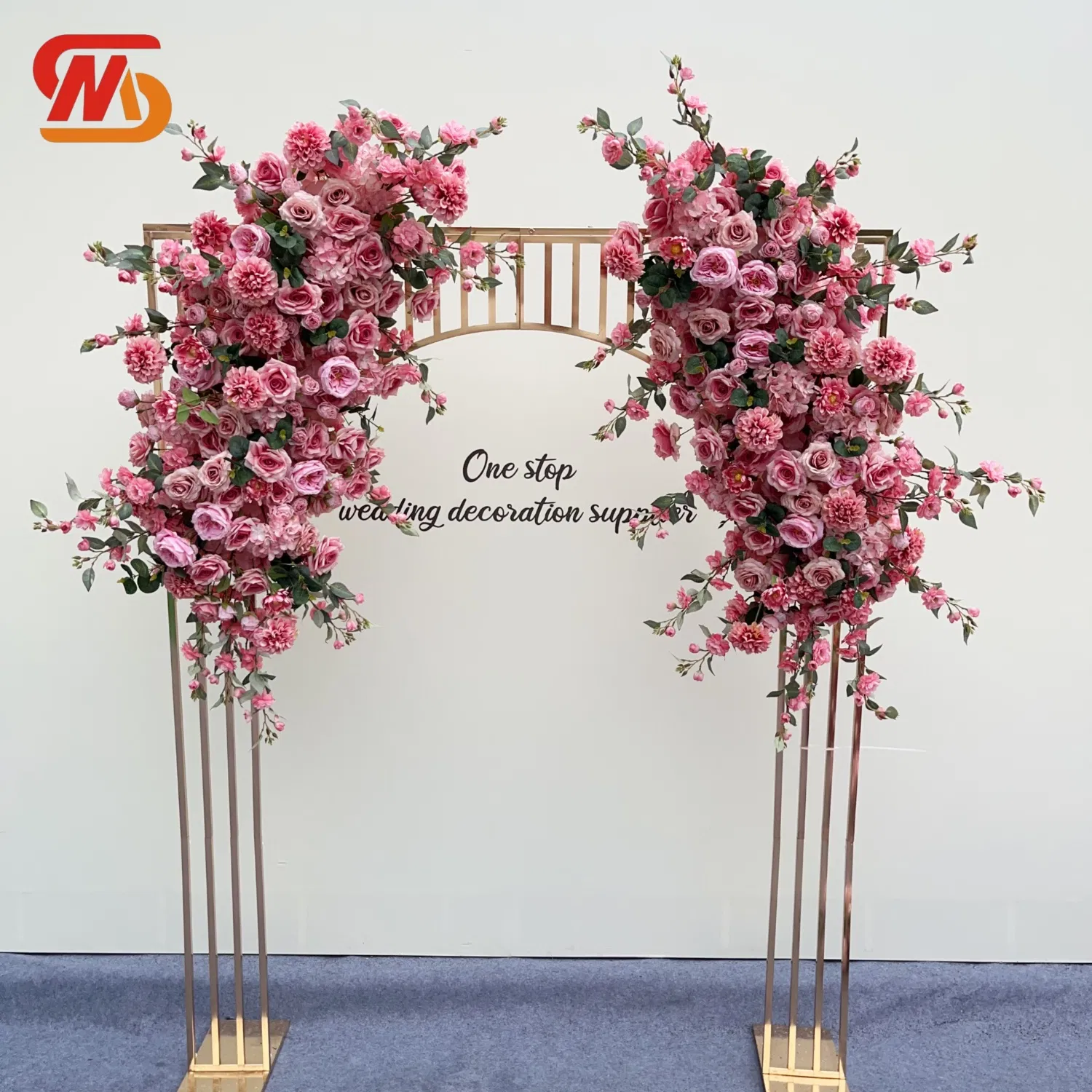 Floral Arrangement Stage Backdrop