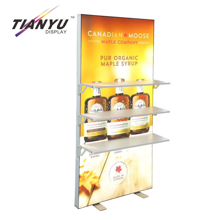 Bright Illuminated LED Sign Light Box for Trade Show Displays