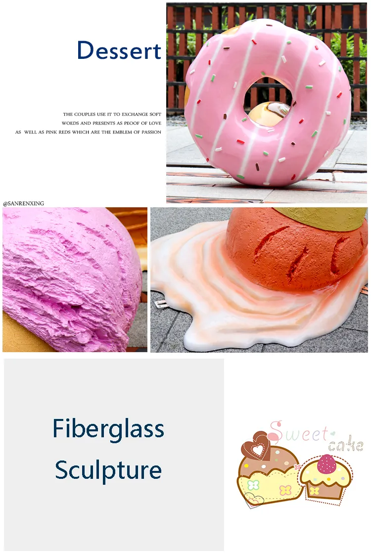 Fiberglass Ice Cream Sculpture