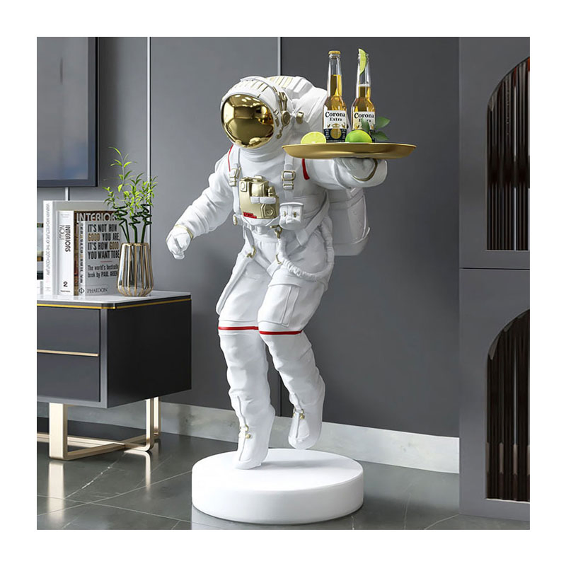 Top Sale Life Size Astronaut Figurine/Resin Spaceman Statue/Fiberglass Astronaut Sculpture for Event