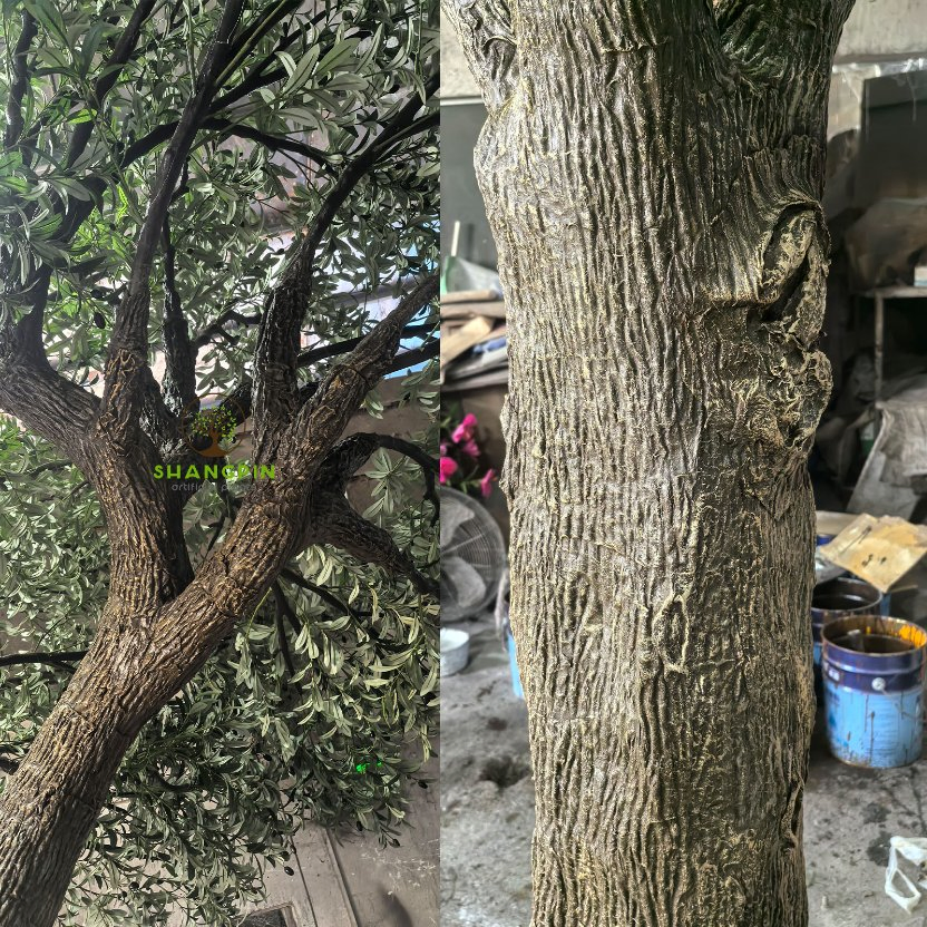 Transform Your Space Into a Mediterranean Oasis! 6-24FT Lifelike Artificial Olive Tree for Indoor/Outdoor Elegance &amp; Zero Maintenance