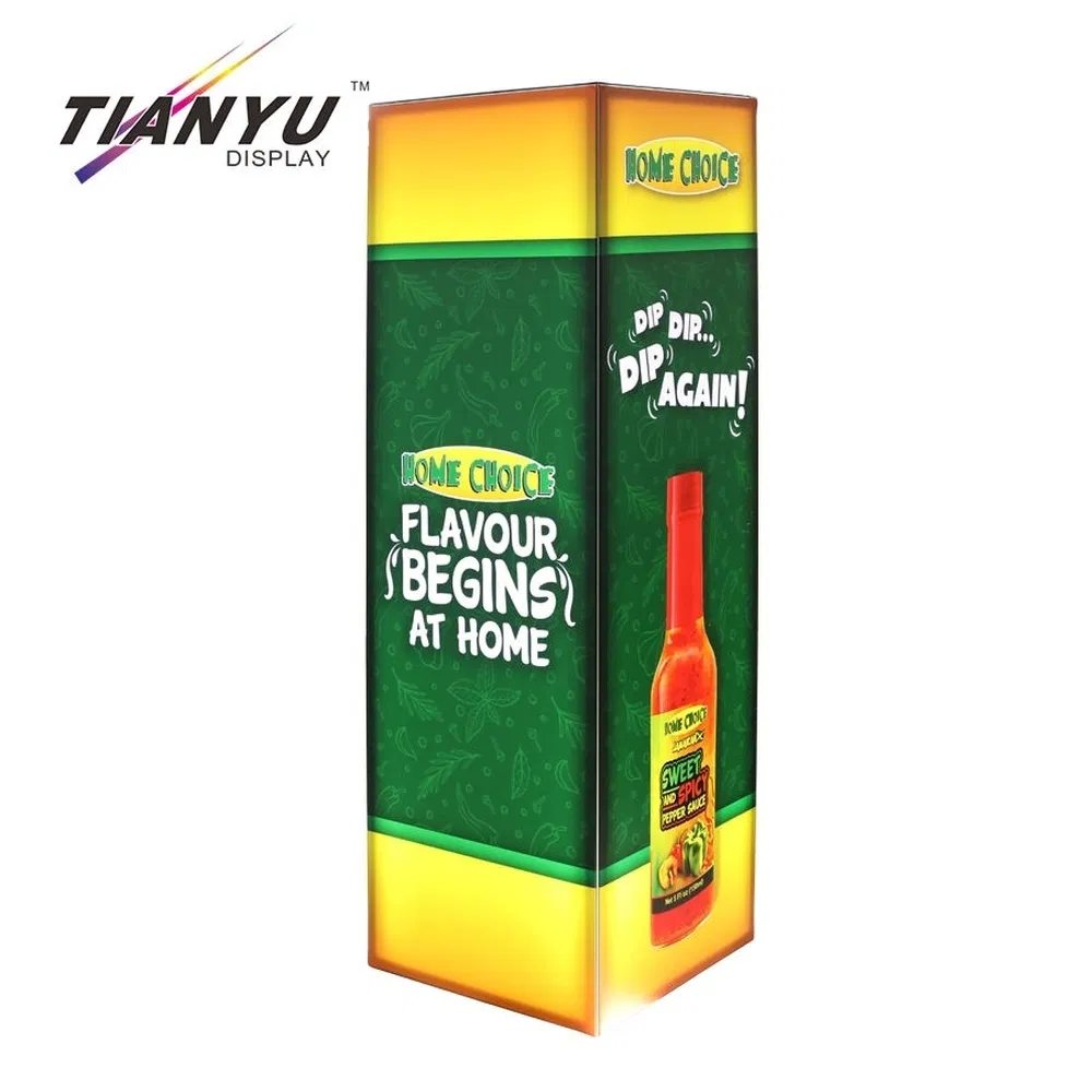 Custom Portable Aluminum Pop-up Display LED Light Box for Trade Show Booth