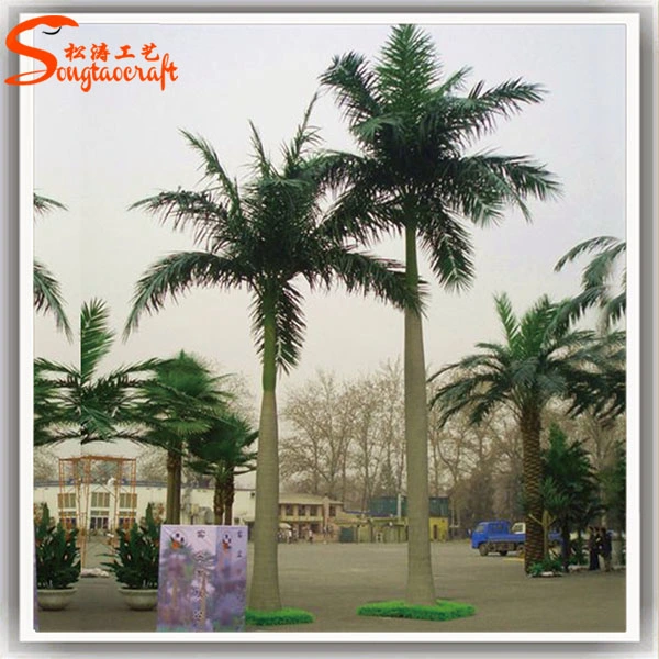 Outdoor Landscaping Artificial Steel Coconut Palm Trees