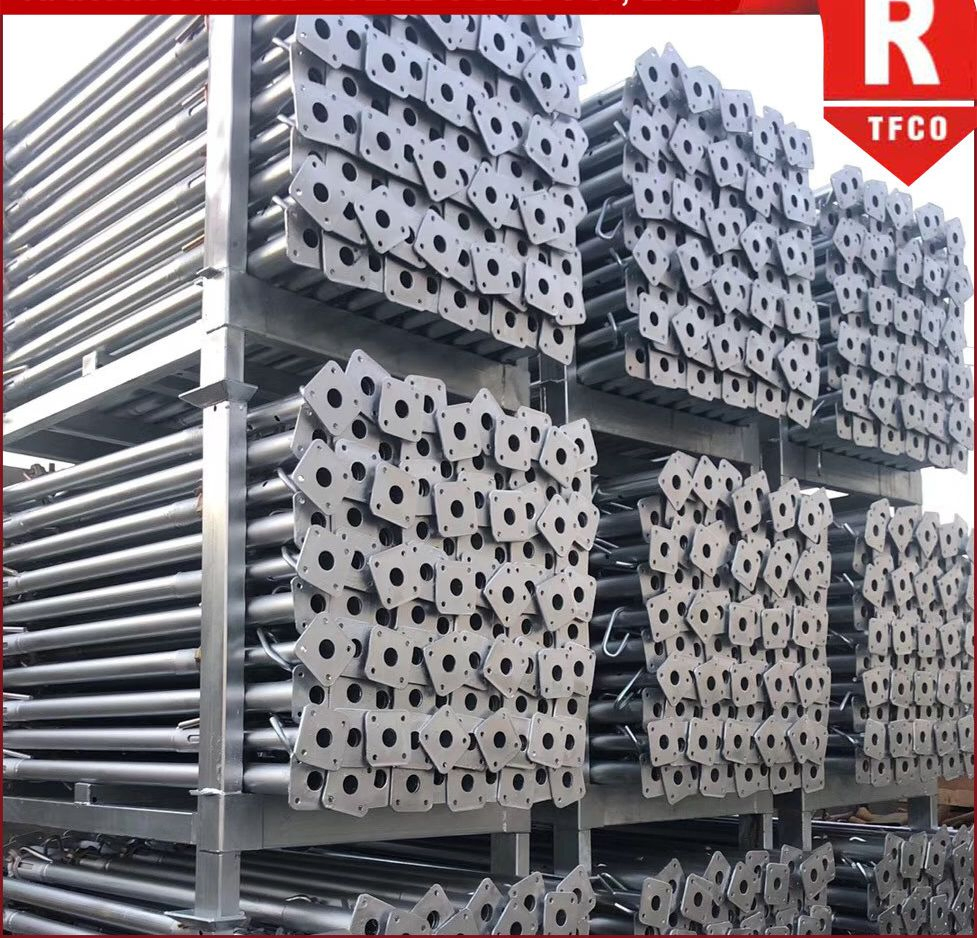 Prop Nut and Scaffolding Jack Telescopic Steel Props for Formwork Square Flower