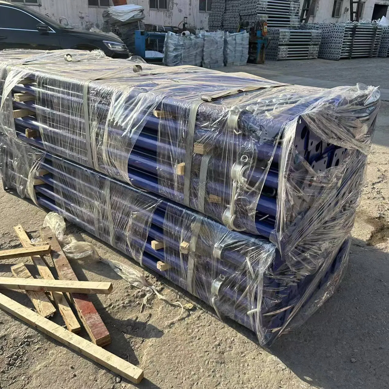 Middle East Type Steel Prop with Flower Plate for Formwork