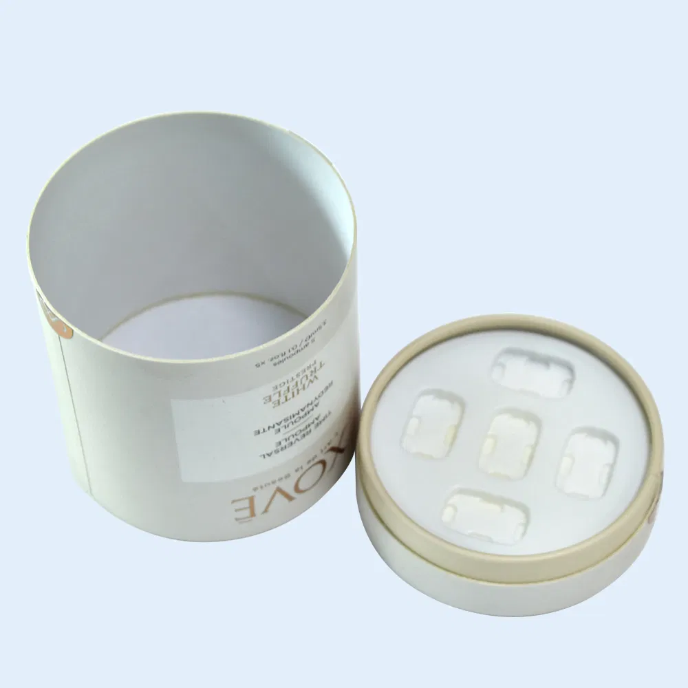 Round Shape Box with Customer Size Design Paper Hard Card Board