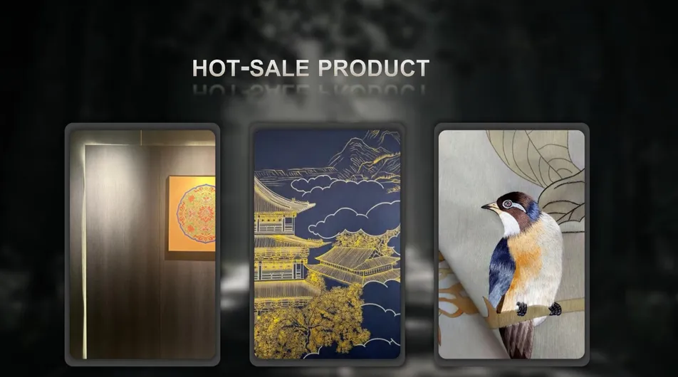 Silk Wallpaper Detail 2