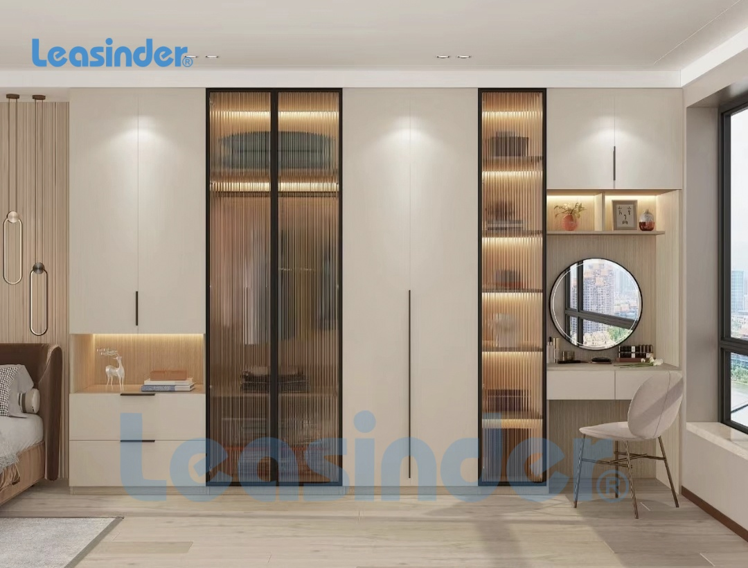 Colorful Striped Acrylic Stone Decor for Modern Interiors