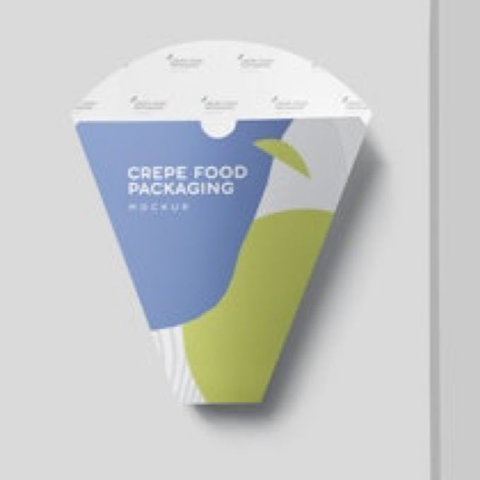 Crepe Holder Cone Crepe Cone Crepe Packaging Papel Crepe