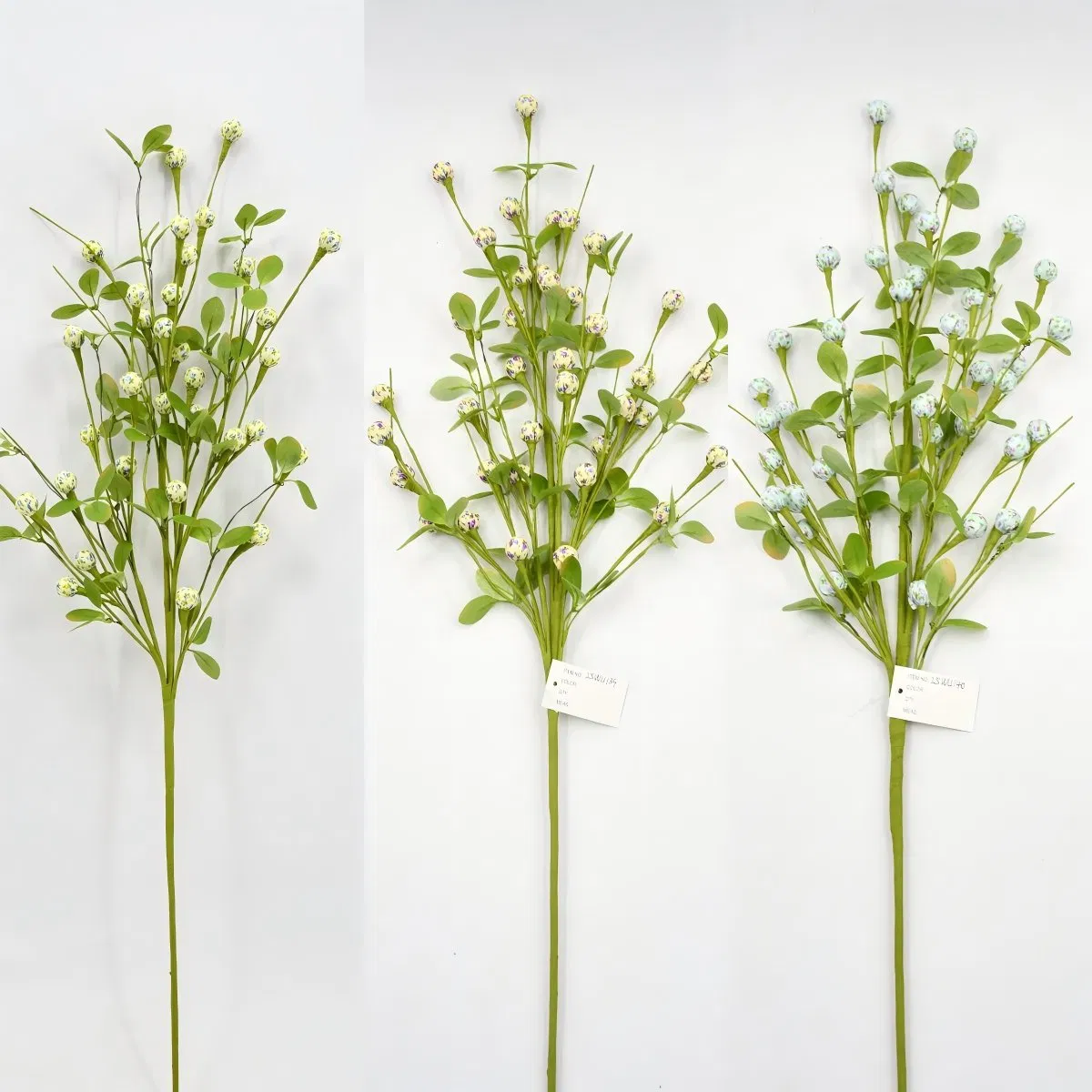 Easter Decorations Green Easter Eggs Artificial Branches DIY Party Bouquet Flower Accessories, Artificial Easter Flowers for Festival Decor