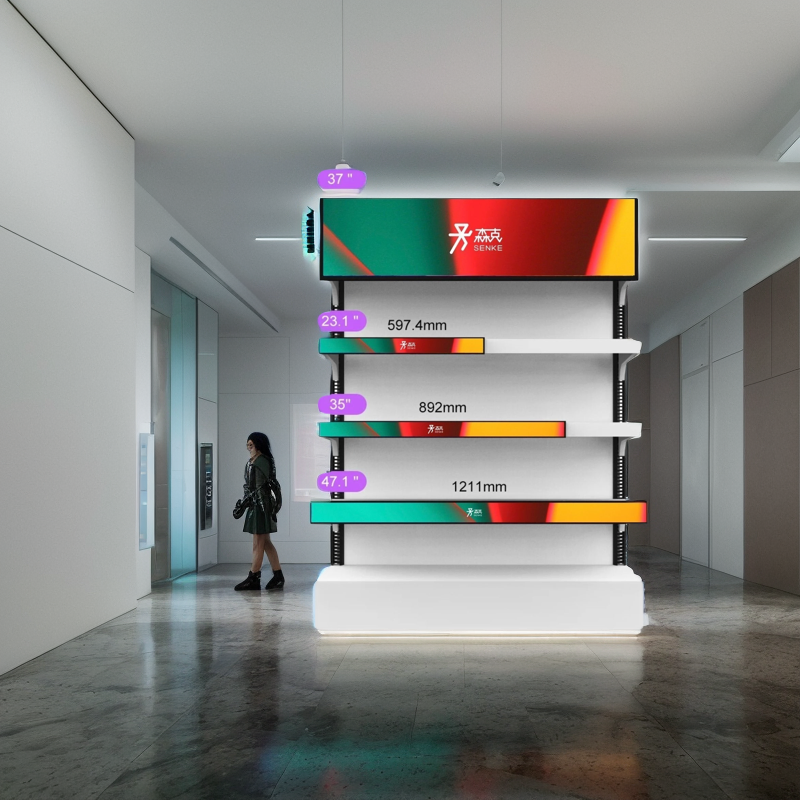 Touch Screen Industrial Display for Shelf Edge Digital Signage Visual Merchandising Solutions