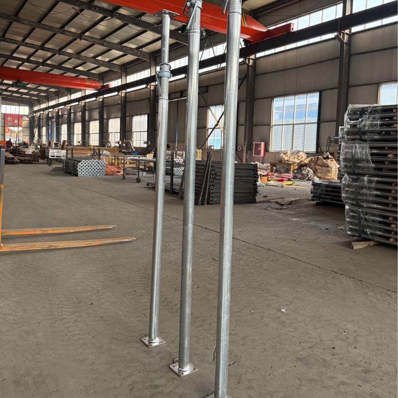 48/60mm Tube Diameter Steel Shoring Prop with Flower Base Plate