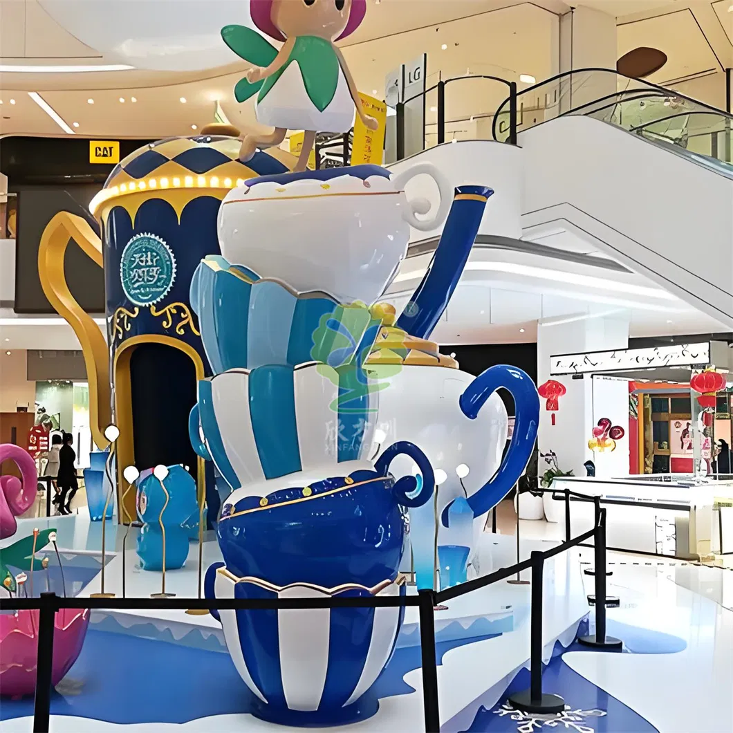 Fiberglass Reinforced Plastic Large-Scale Commercial Plaza Festival Event Theme Decoration Prop Sculpture