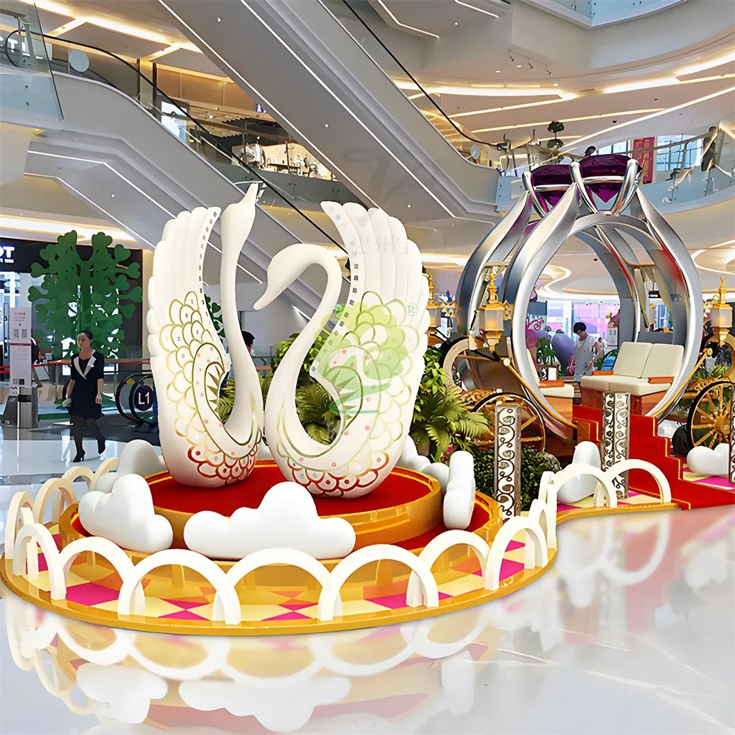 Fiberglass Reinforced Plastic Large-Scale Commercial Plaza Festival Event Theme Decoration Prop Sculpture