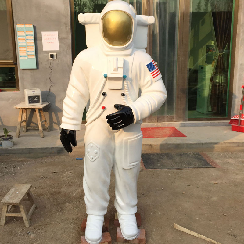 Top Sale Life Size Astronaut Figurine/Resin Spaceman Statue/Fiberglass Astronaut Sculpture for Event