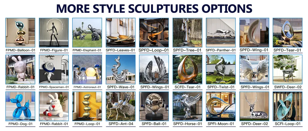 Stainless Steel Sculpture Main View