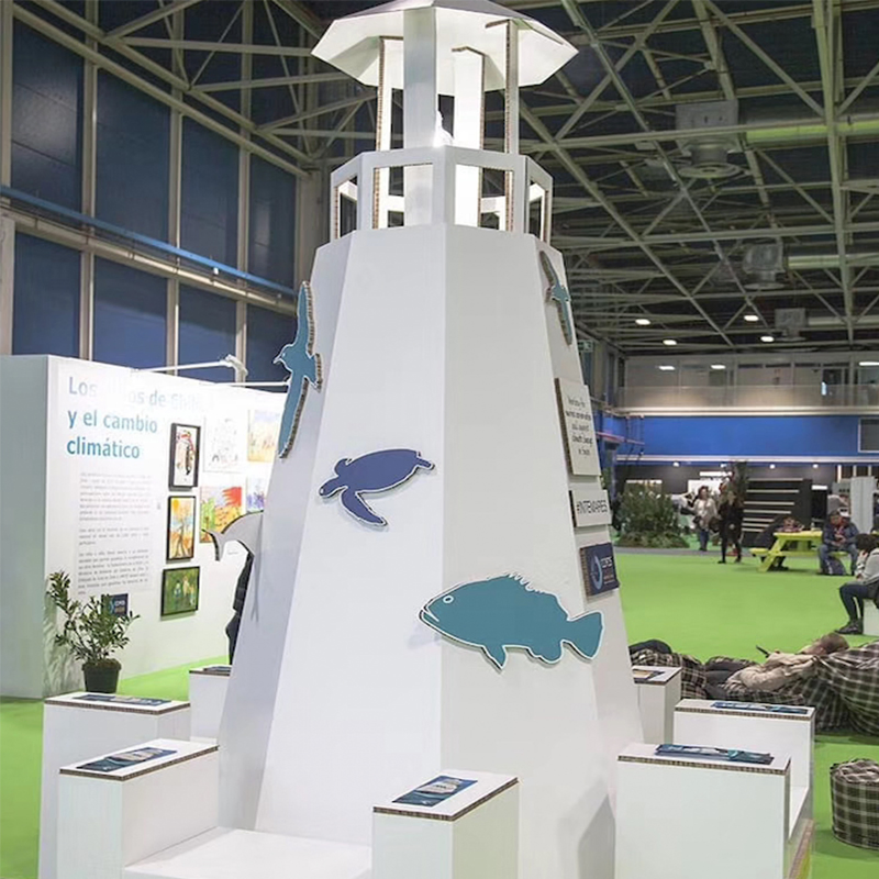 Environmental-Friendly Cardboard Recycle Display Paper