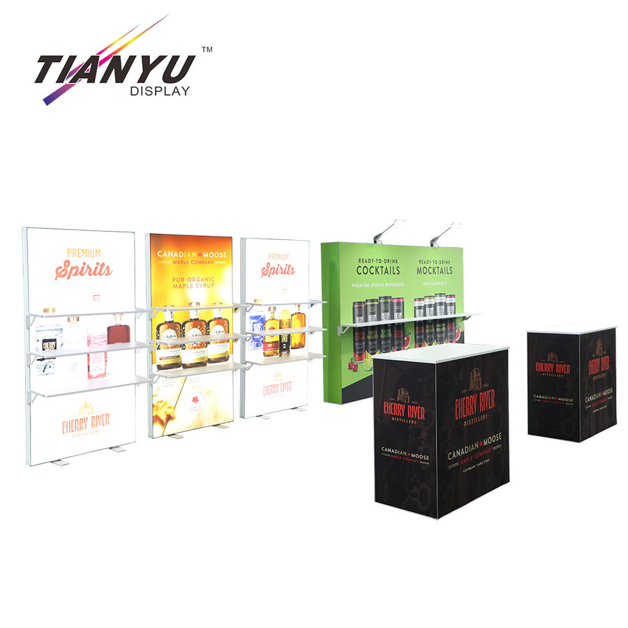 Bright Illuminated LED Sign Light Box for Trade Show Displays