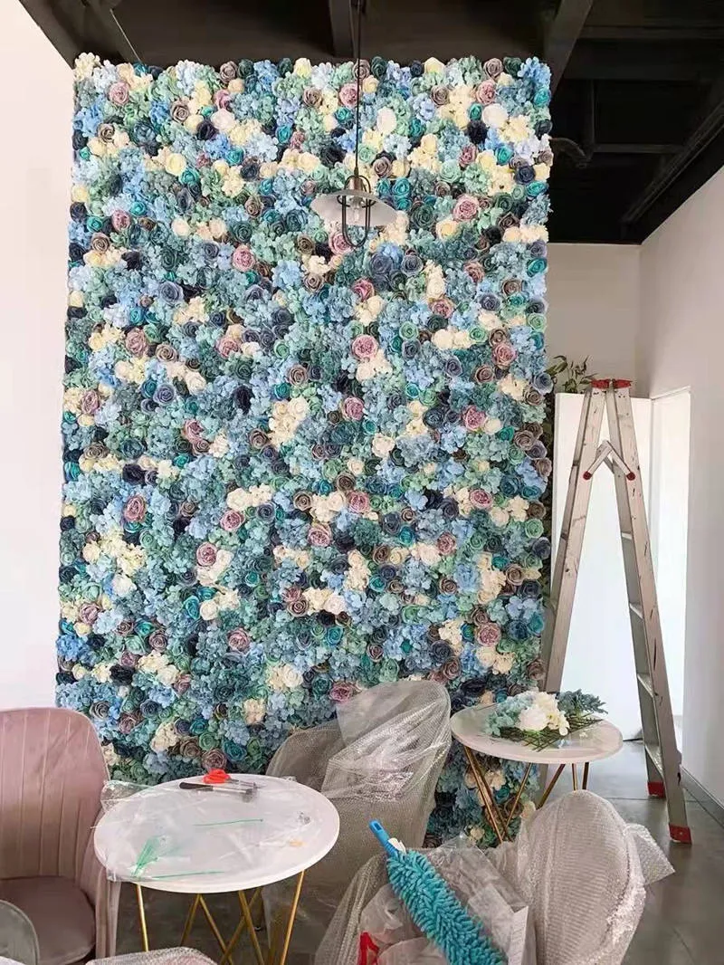 Artificial Flower Wall Detail 4