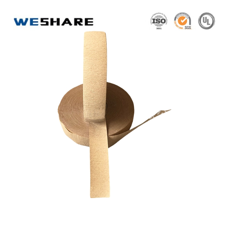Natural Crepe Paper with Heat Resistance for Motor