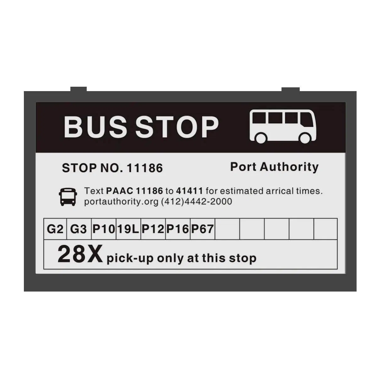 Sunlight-Readable Bus Stop E-Paper Digital Signage Bus Stop E-Ink Display
