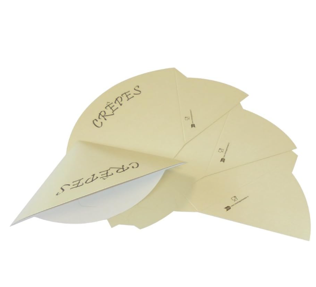 Crepe Holder Cone Crepe Cone Crepe Packaging Papel Crepe