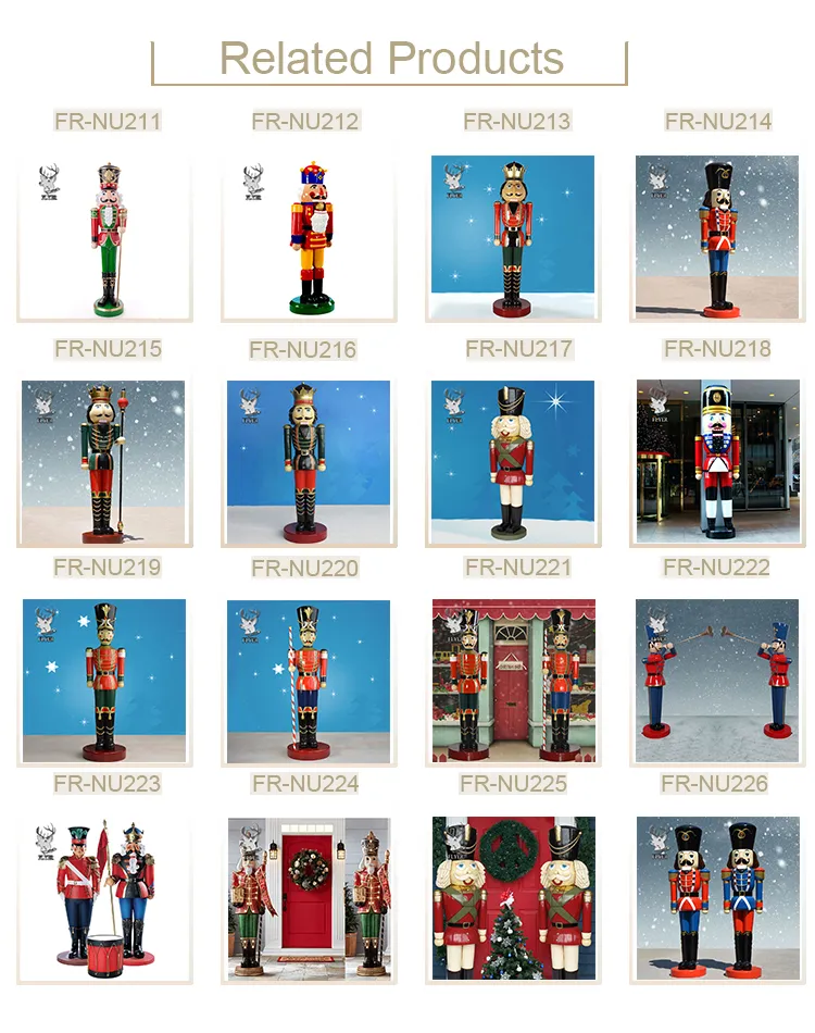 Santa Claus Statue Display 4