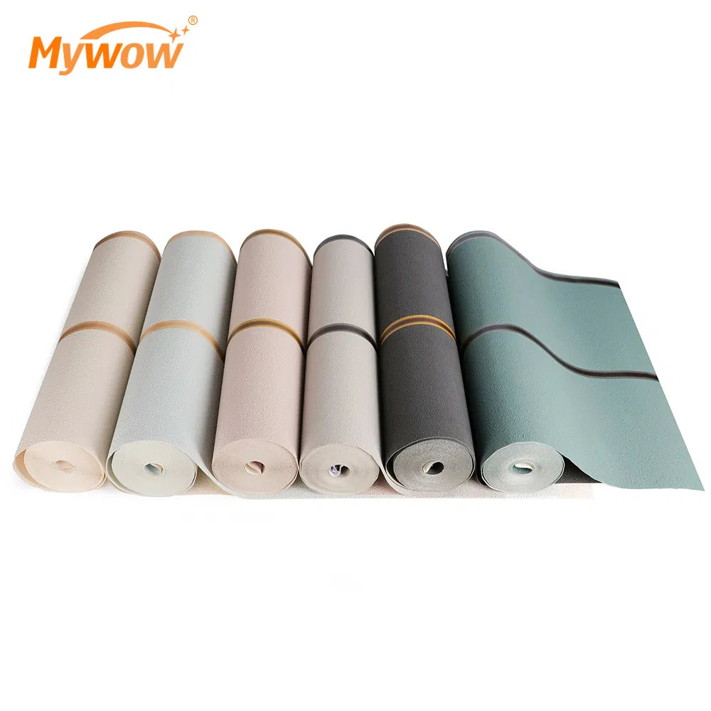 China Wholesale Wall Paper 280GSM Luxury Waterproof Suede PVC Papel Tapiz 3D Foam Wallpaper Home Decoration