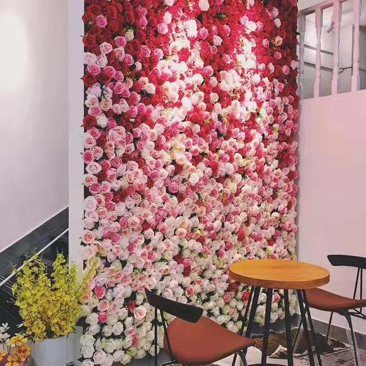 Artificial Flower Wall Detail 9