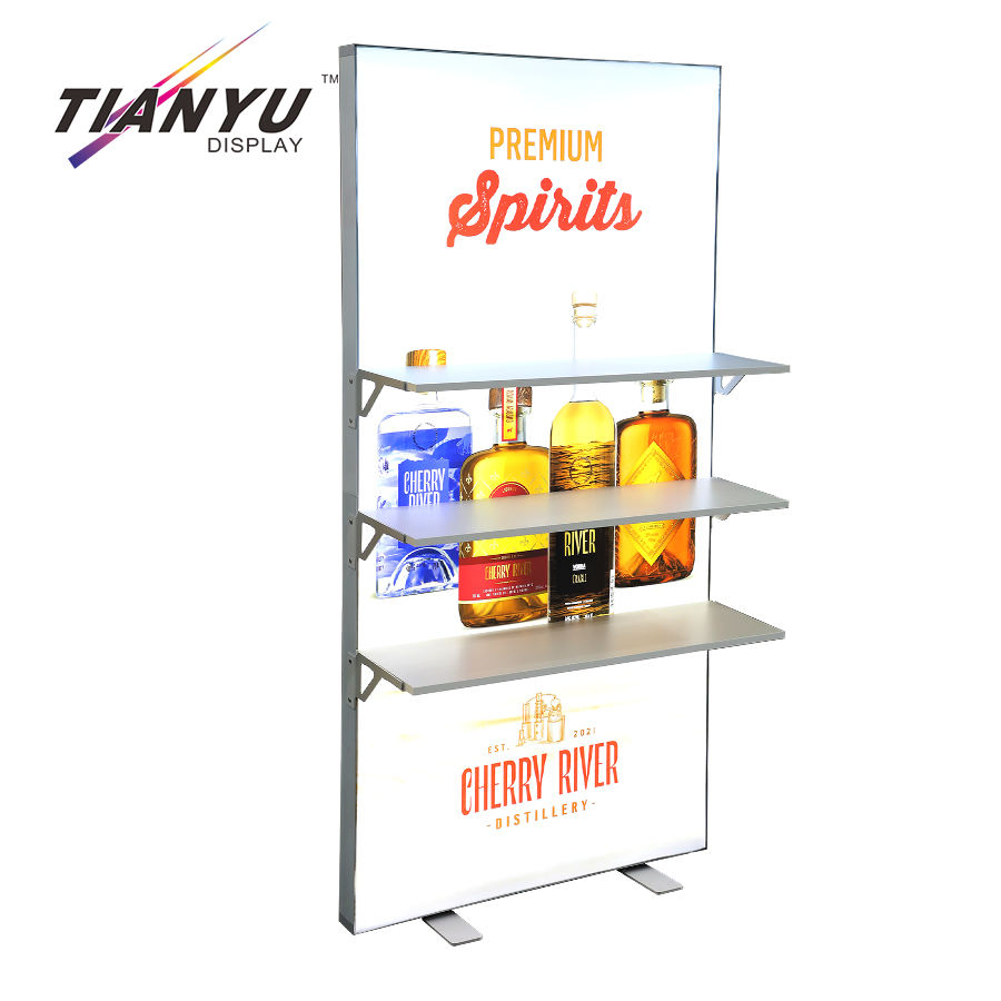 Bright Illuminated LED Sign Light Box for Trade Show Displays
