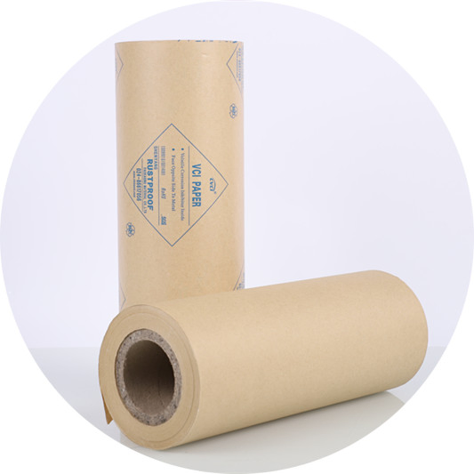 Good Quality Laminating Crepe Kraft Paper with PE Strip, Metal Protected (SGS, RoHS)