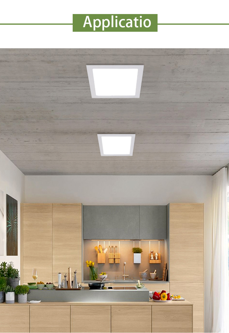 LED Panel Light Dimmable 2*2FT Free IP20 200deg with CE Approved