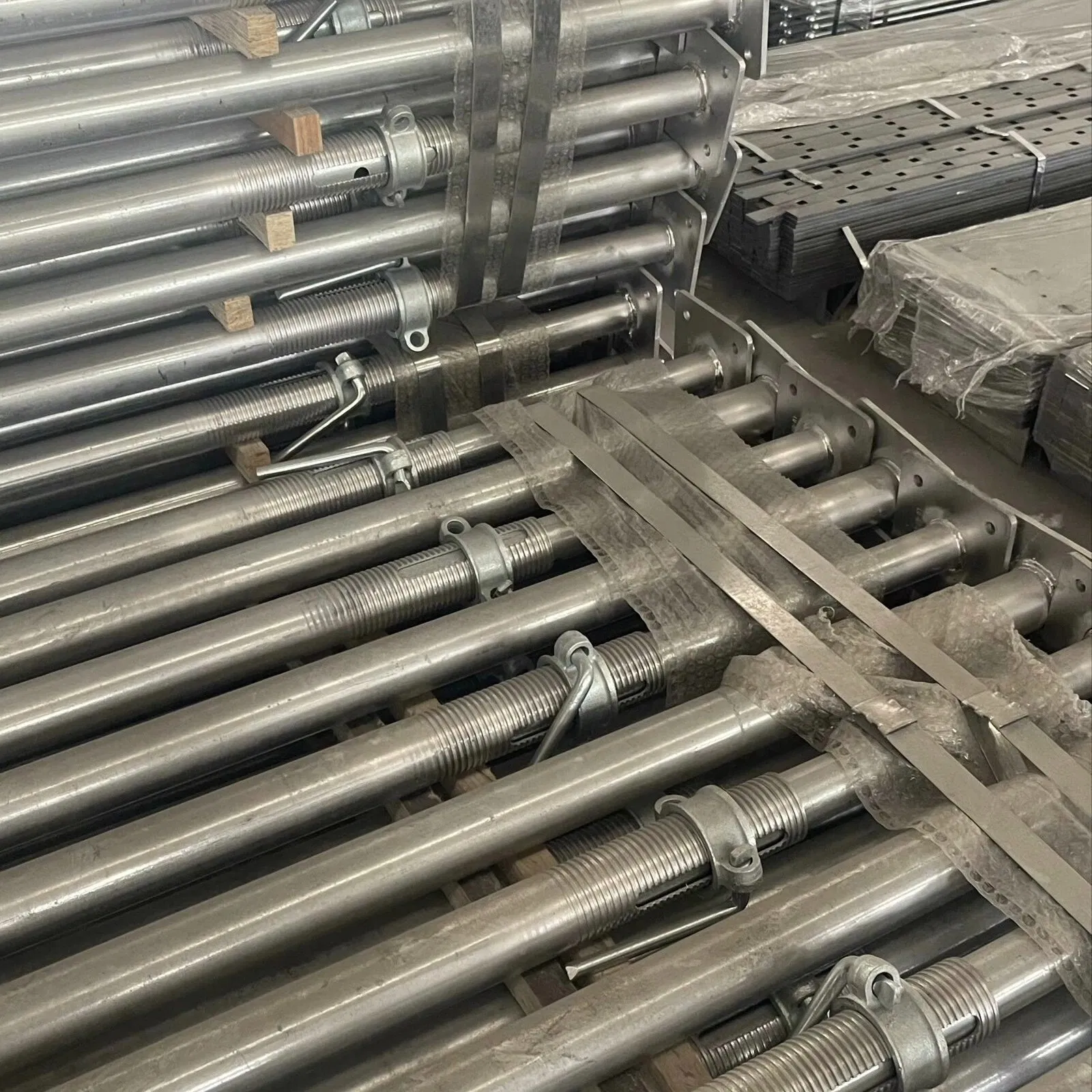 Prop Nut and Scaffolding Jack Telescopic Steel Props for Formwork Square Flower