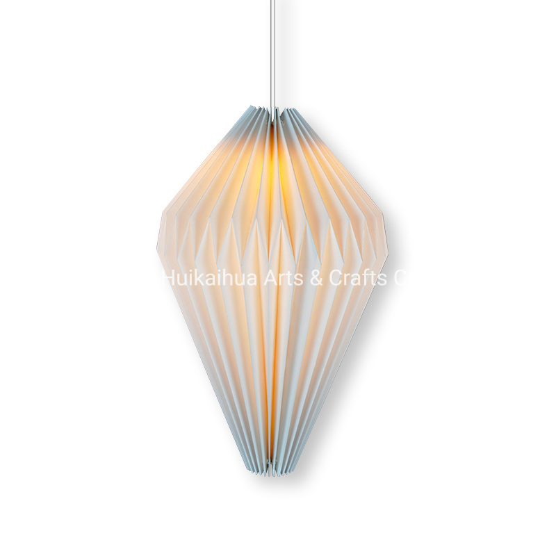 Paper Origami Lantern Shade Nordic Modern Hanging Ceiling Lamp Shade Decoration