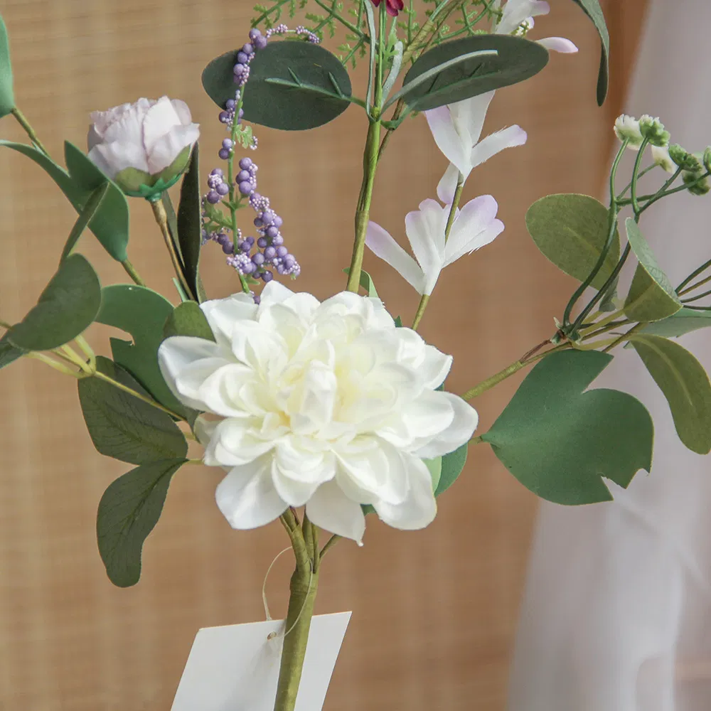 Factory Wholesale Artificial Spring Spray for Home Wedding Party Everyday Decoration