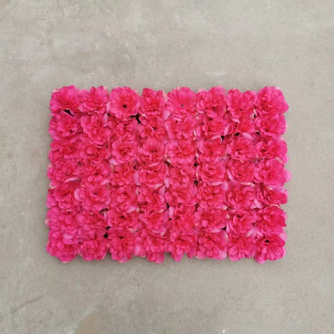 Wedding Stage Backdrop Artificial Flower Wall Vertical Garden Panel