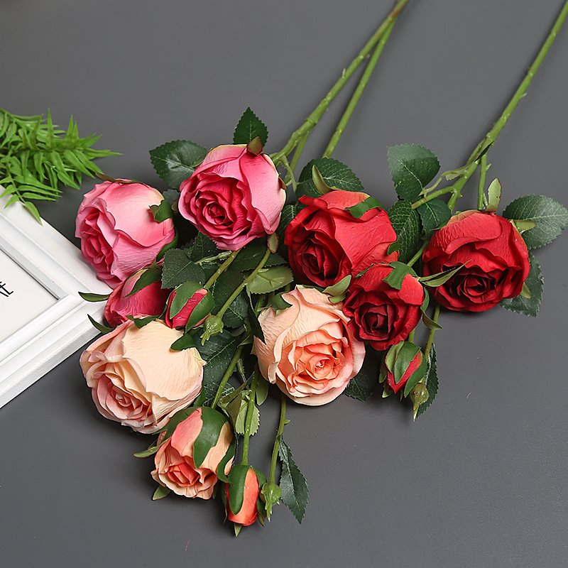 Soft Petals Tulip Sunflower Birthday Party Backdrop Heartwarming Cheerful: White Paper Natural-Looking Rustic Detailed Decorative Flower