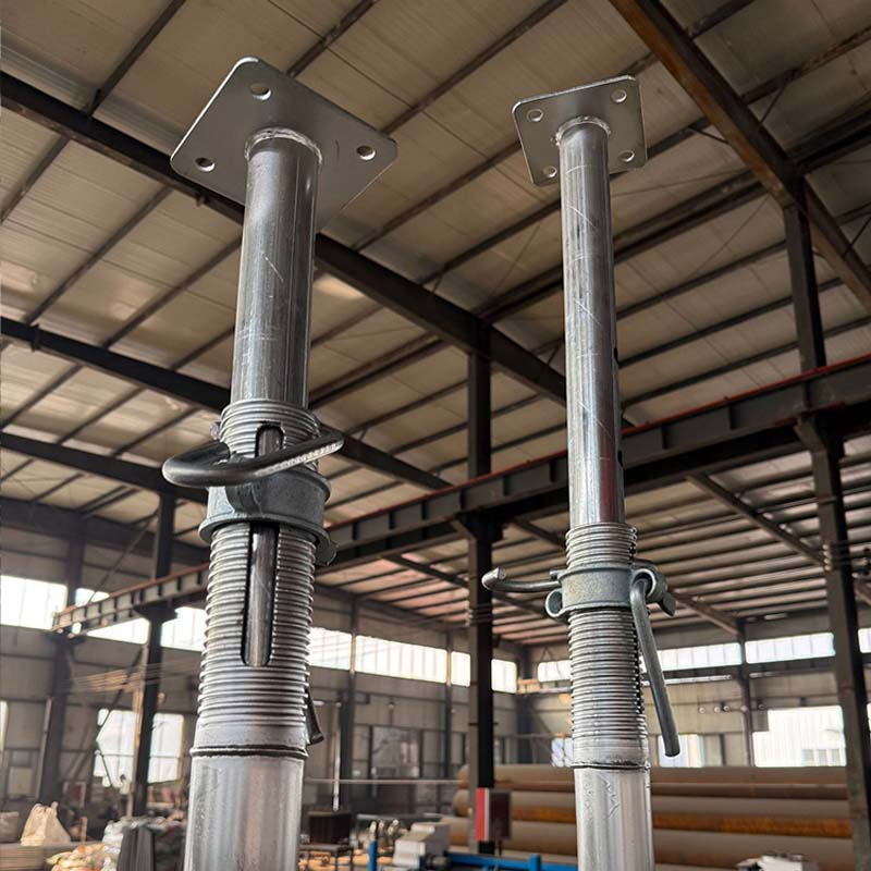 48/60mm Tube Diameter Steel Shoring Prop with Flower Base Plate