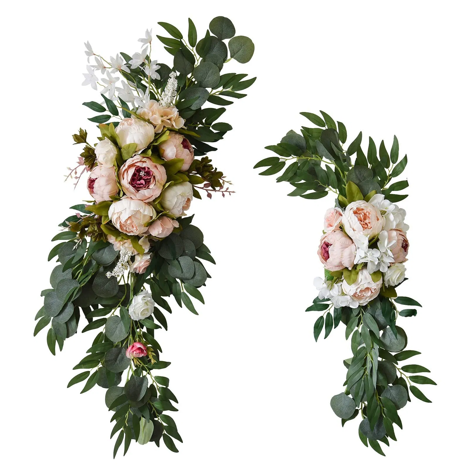 Wholesale Wedding Decor (Pack of 2) Welcome Sign Flower Arrangement Backdrop