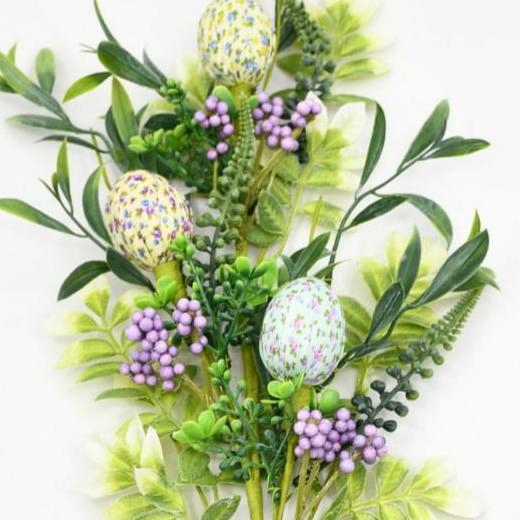 Hot Selling New Product Branch Artificial Egg Decorative Branch for Easter DIY Decoration Festival Decor