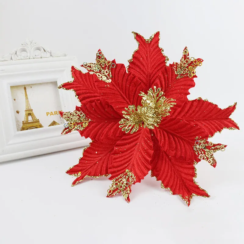 Christmas Flower Backdrop