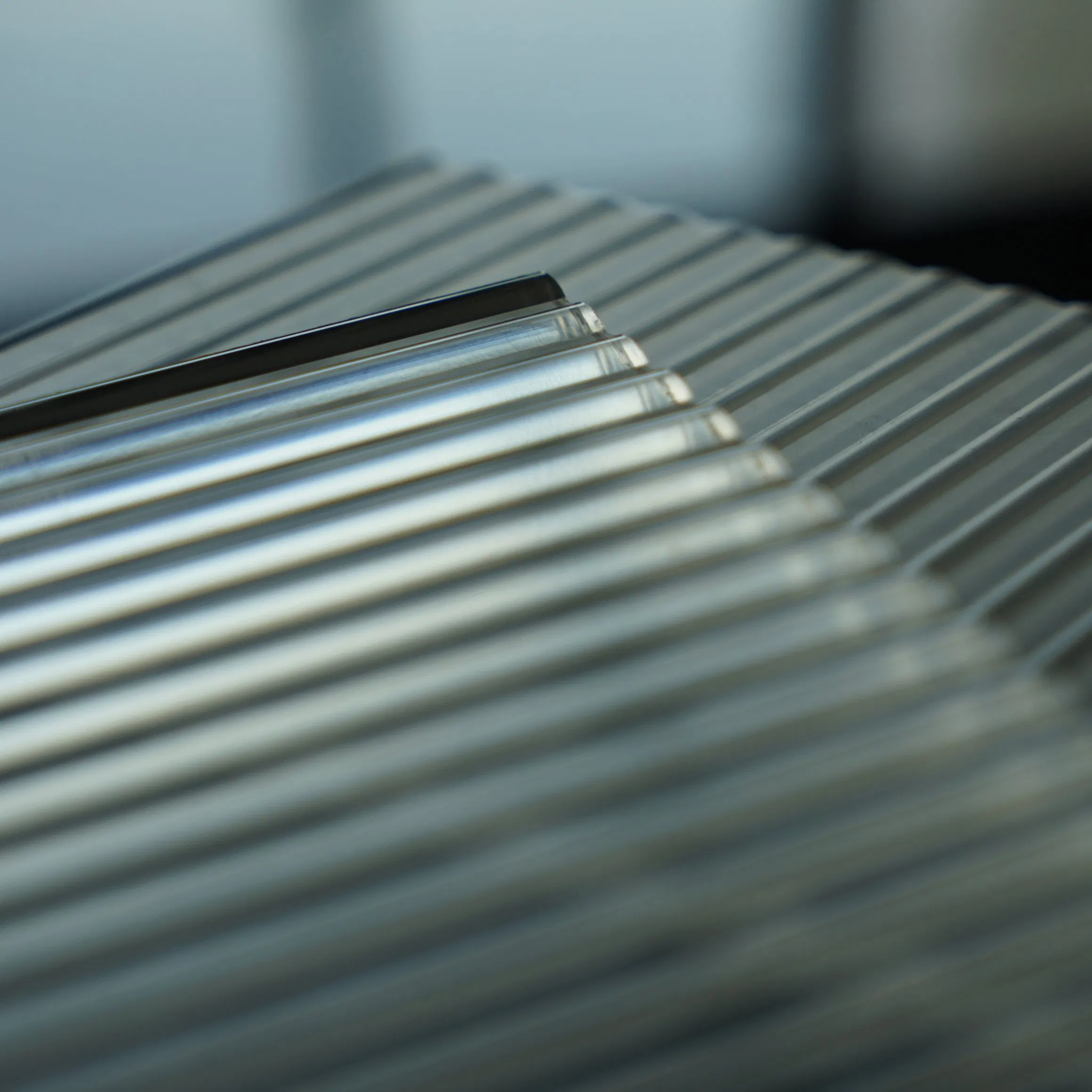 Colorful Striped Acrylic Stone Decor for Modern Interiors