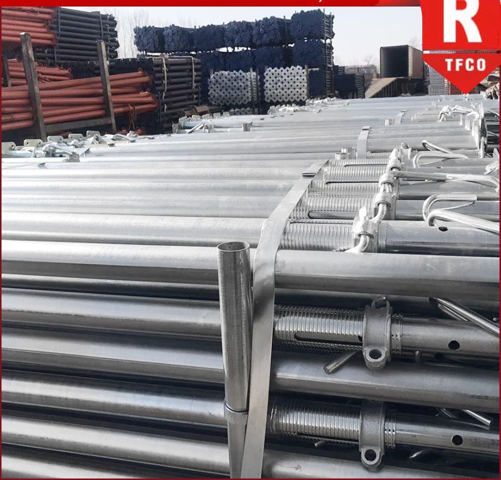 Prop Nut and Scaffolding Jack Telescopic Steel Props for Formwork Square Flower