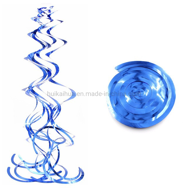 Party Christmas Wedding Graduation Baby Shower Ceiling Hanging Foil Swirl Decorations